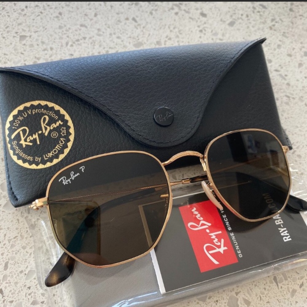 Ray-ban Polarized Hexagon Sunglasses